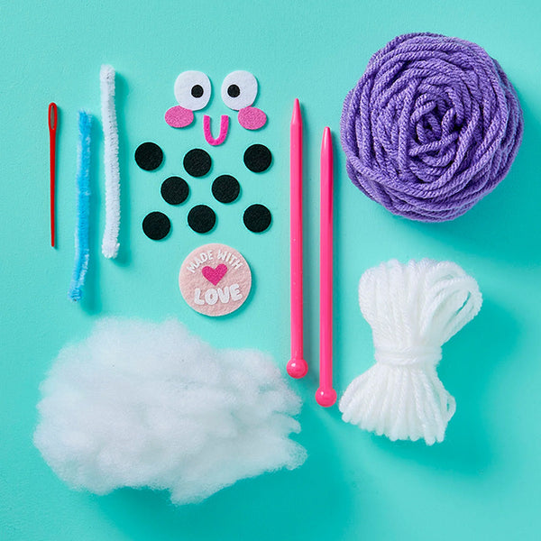 Snack Knit kit | Boba Buddy