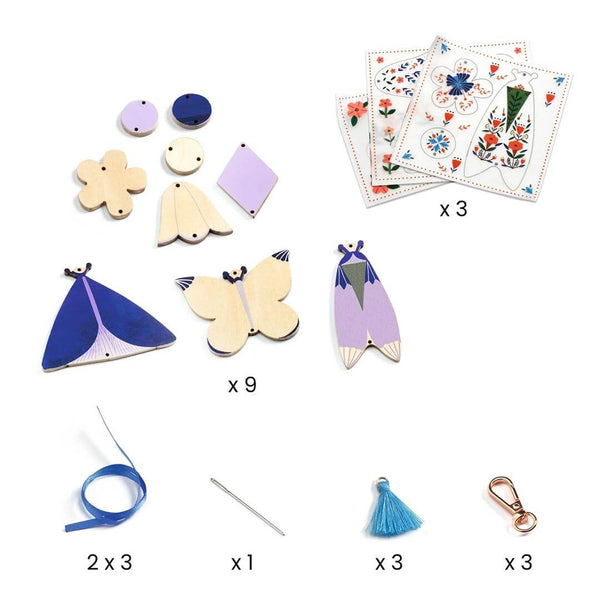 DIY Butterfly Keychain Kit