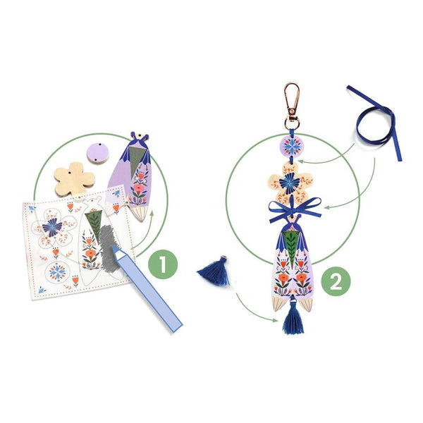 DIY Butterfly Keychain Kit