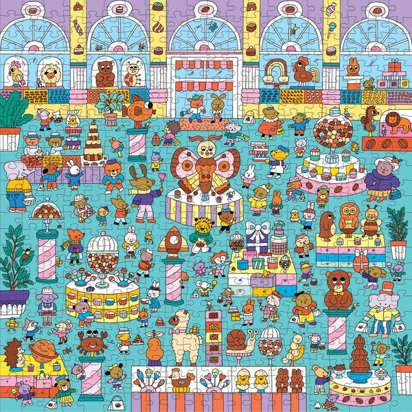 Chocolate Shop Search & Find Puzzle | 500 Piece Puzzle