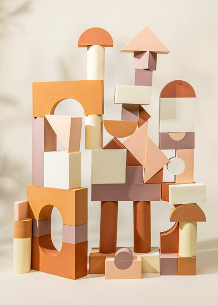 EVA Foam Building Blocks Set | 48 Pieces