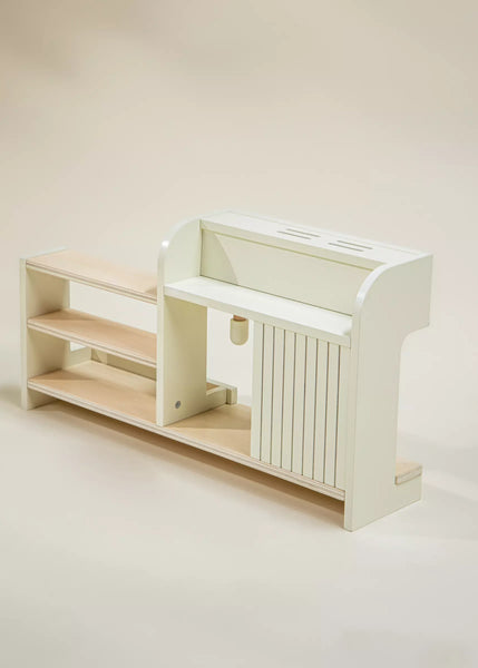 Wooden Coffee Shop Playset