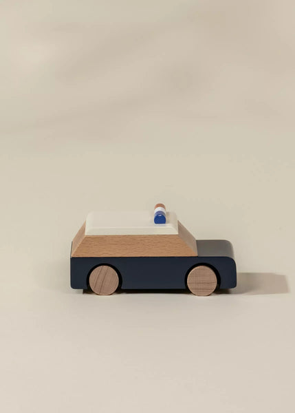 Wooden Police Car