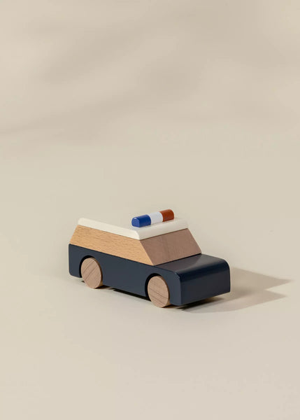 Wooden Police Car