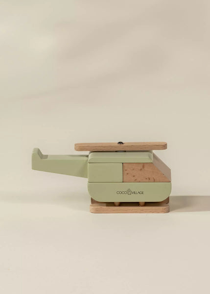 Wooden Helicopter