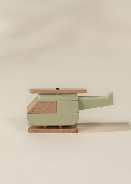 Wooden Helicopter