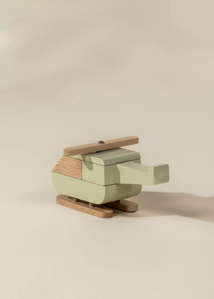 Wooden Helicopter