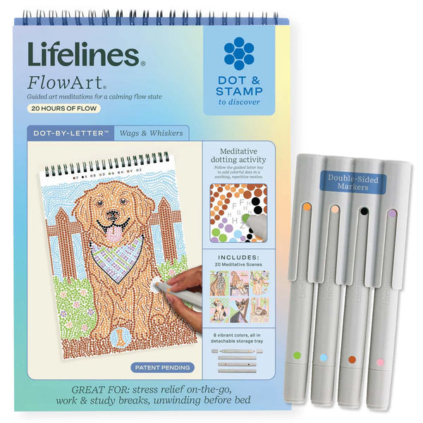 FlowArt: Dot-By-Letter, Wags and Whiskers