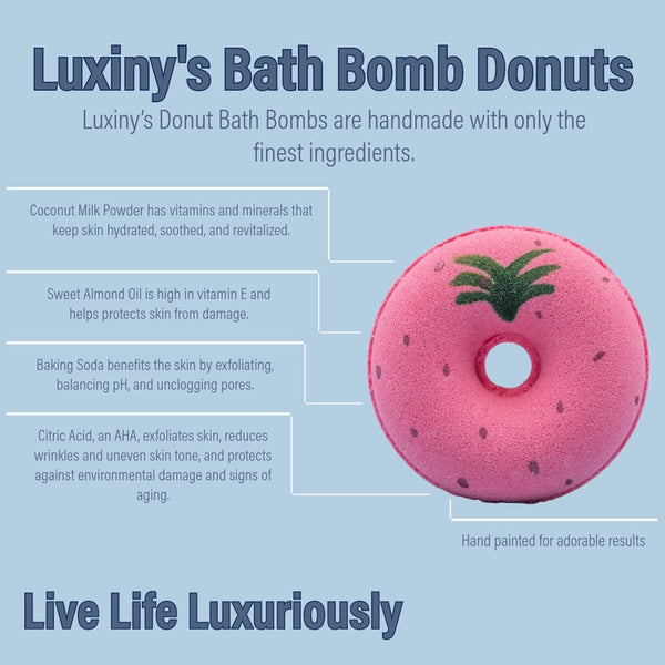 Strawberry Donut | Bath Bomb