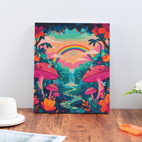 PixelPop Diamond Art Canvas Kit | Fairywood Forest