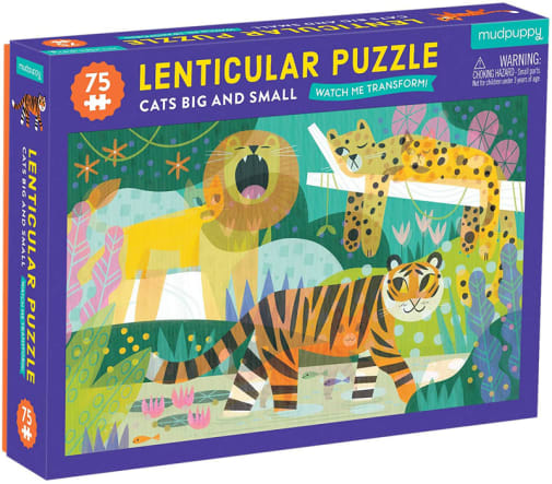 Cats Big And Small 75pc Lenticular Puzzle