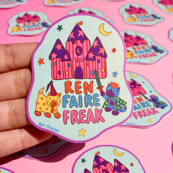 Ren Faire Freak Sticker