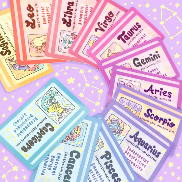 Zodiac Novelty ID Card