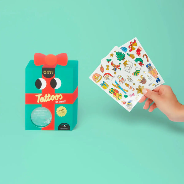 Hohoho Temporary Tattoos