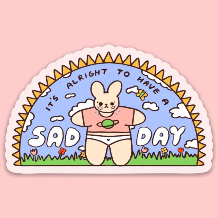 Sad Day Sticker – CLUBHOUSE kid & craft