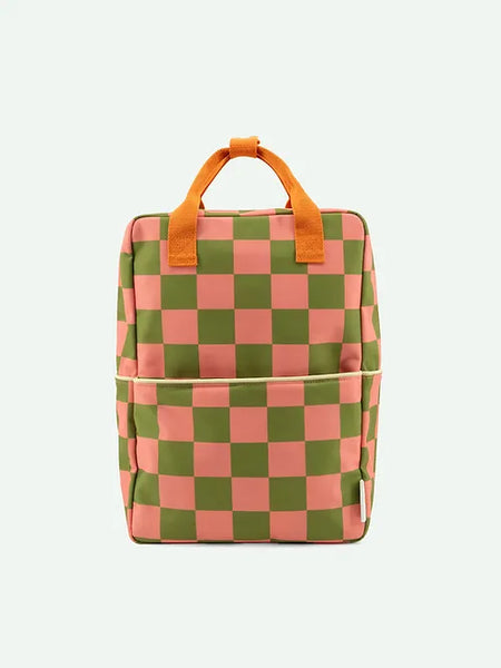 Backpack Large | Farmhouse Checkerboard