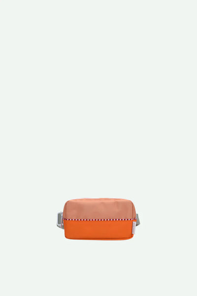 Fanny Pack Small | Wonders | Colourblocking | Coral Pink + Lifebuoy Orange