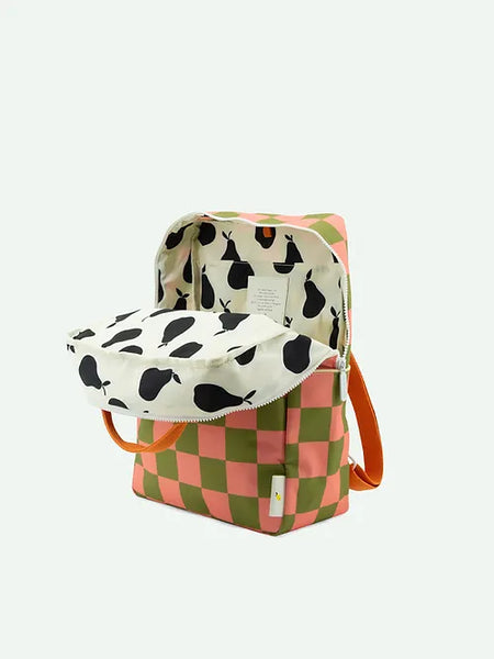 Backpack Large | Farmhouse Checkerboard