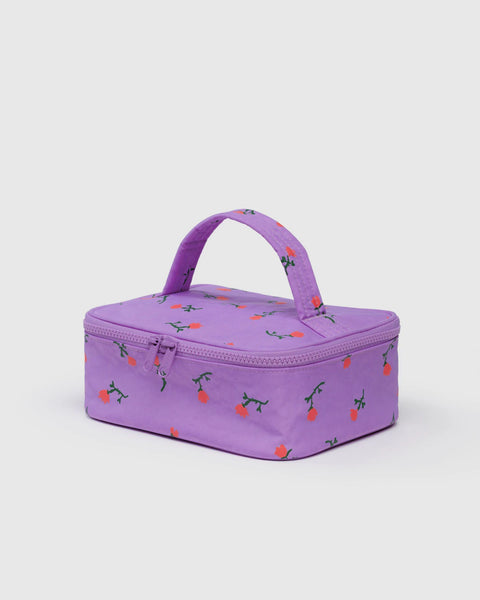 Cosmetic Case | Small, Painted Wildflower
