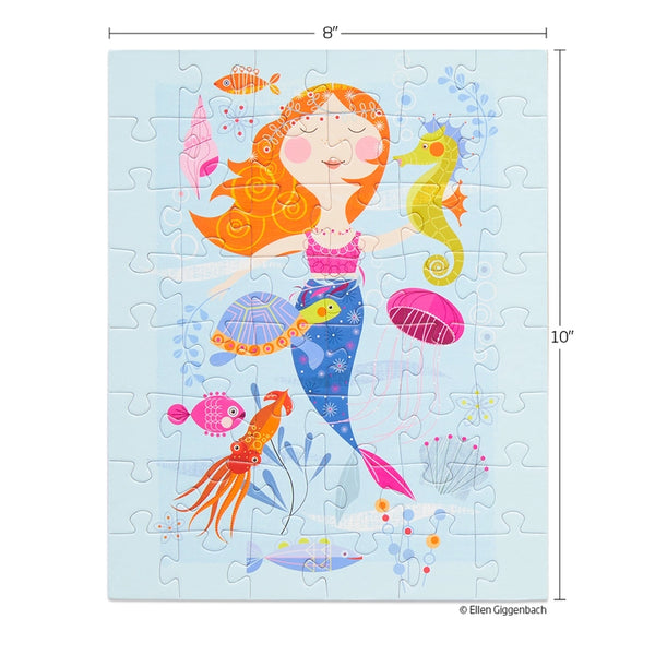 Mermaid and Friends | 48 Piece Puzzle Snax