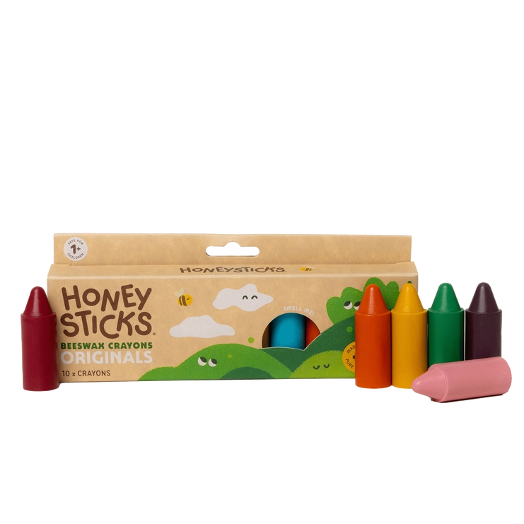 Beeswax Crayons - Original 10pk