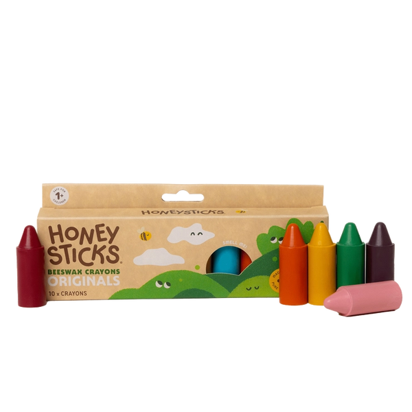 Beeswax Crayons - Original 10pk