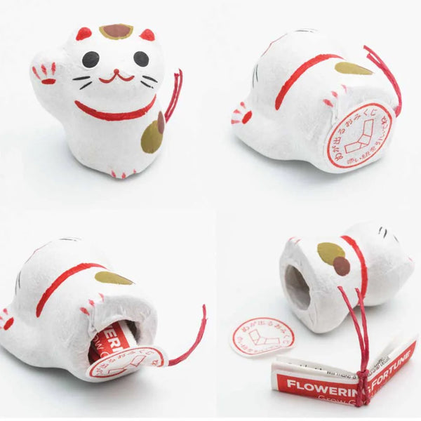 Flowering Fortune Cats | Multiple Colors