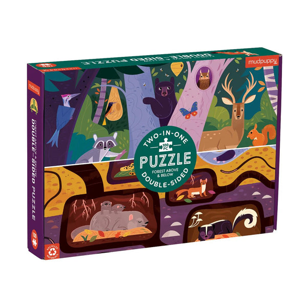 Forest Above & Below 100pc Double-Sided Puzzle