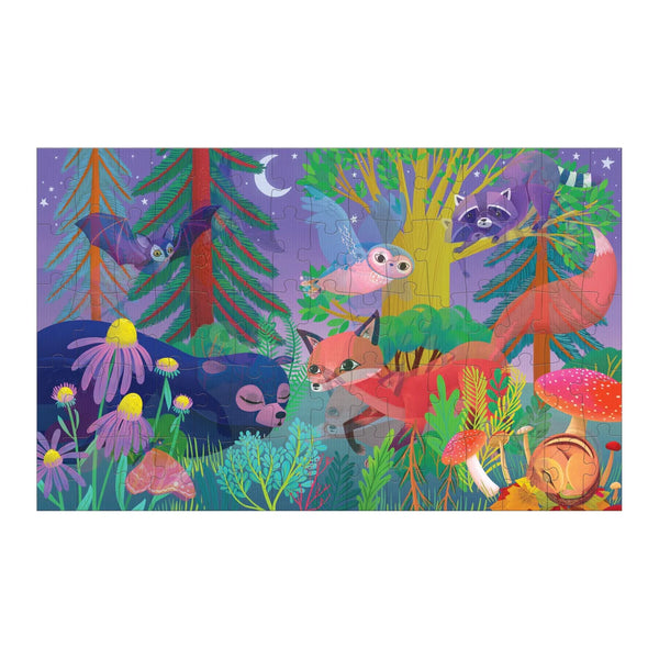 Forest Day & Night 75pc Lenticular Puzzle
