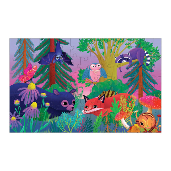 Forest Day & Night 75pc Lenticular Puzzle