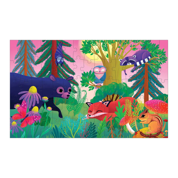 Forest Day & Night 75pc Lenticular Puzzle