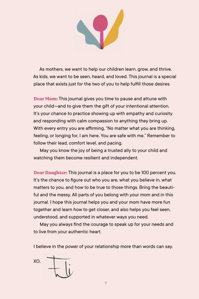 Uniquely Us: Mother & Daughter Shared Journal