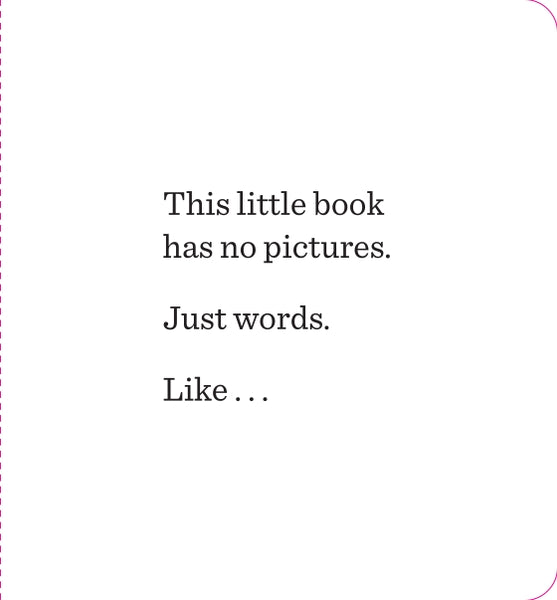 The Little Book With No Pictures