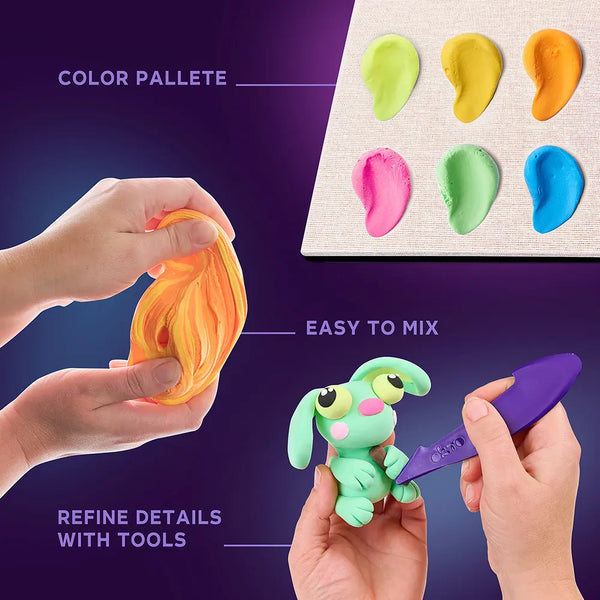 Little Worlds Okto Sensory Art | Bunny Moon