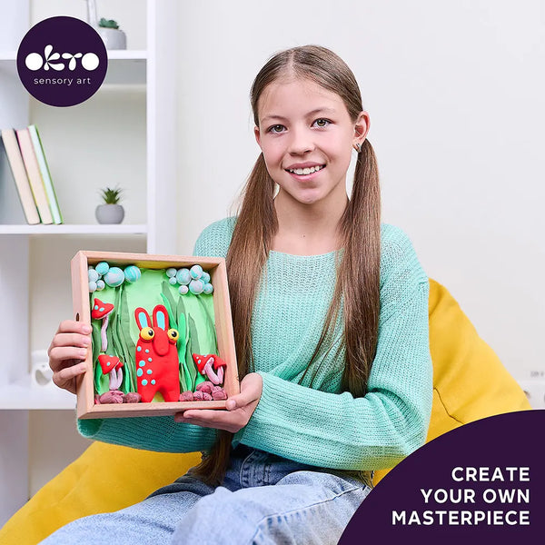 Little Worlds Okto Sensory Art | Mommy Troll