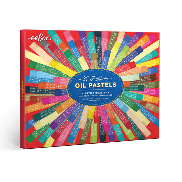 36 Rainbow Oil Pastels