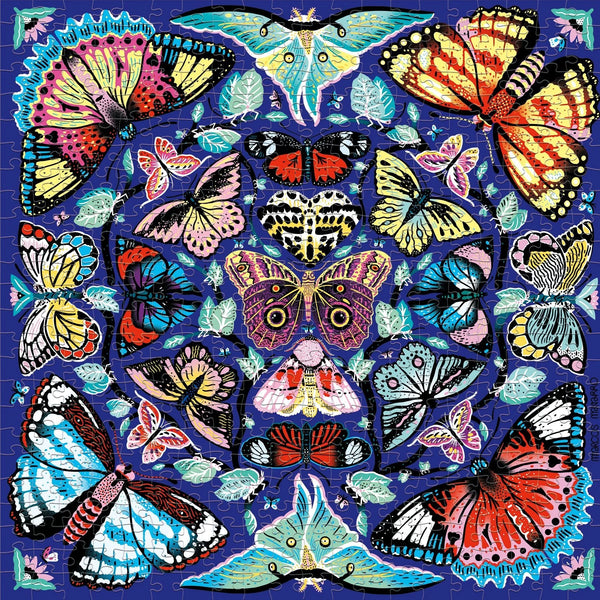 Kaleido-Butterflies 500pc Puzzle