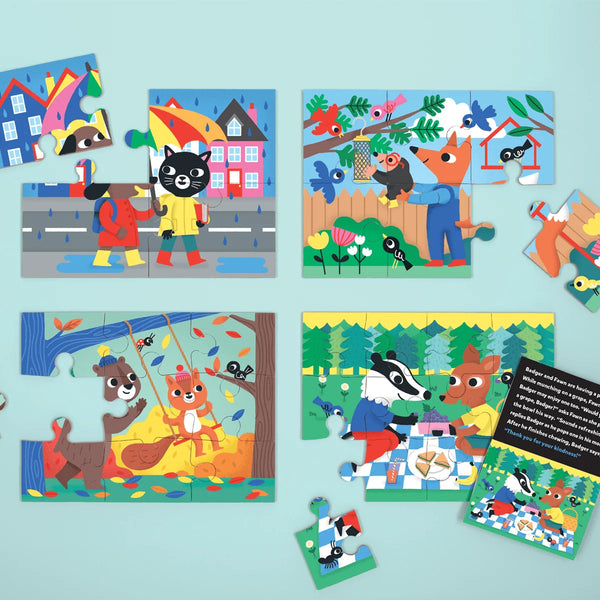 Kindness - 4-in-a-Box Puzzle Set