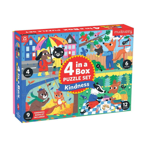 Kindness - 4-in-a-Box Puzzle Set