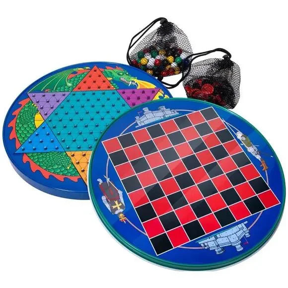 Classic Tin Checkers