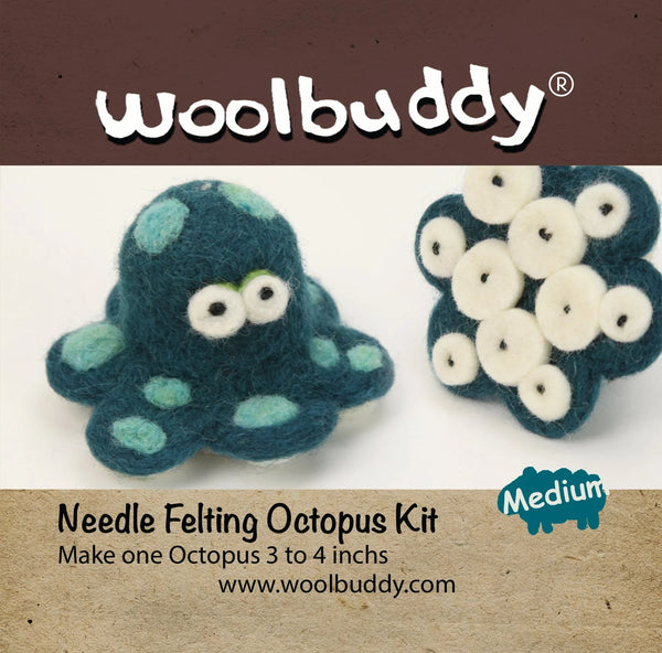 Needle Felting Kit | Octopus
