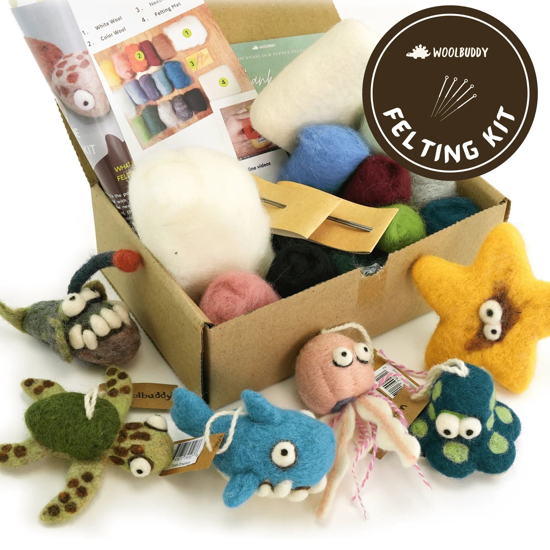 Needle Felting Kit | Sea Collection