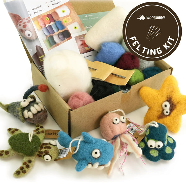 Needle Felting Kit | Sea Collection