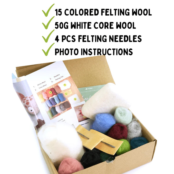 Needle Felting Kit | Sea Collection