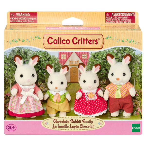 Chocolate Rabbit Family