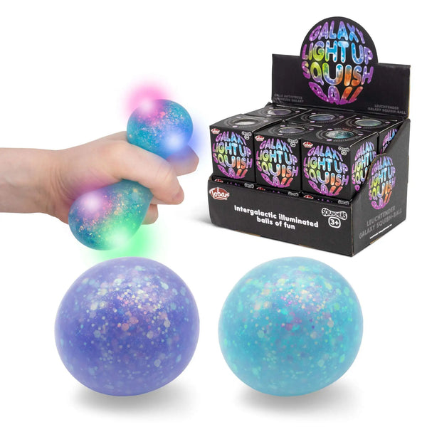 Galaxy Light Up Squish Ball