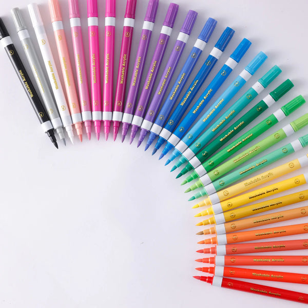 Magic Stix - Double Ended Washable Acrylic Markers 36 Pack