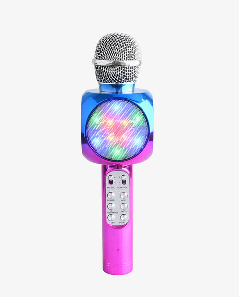 Sing-along Metallic Edition Bluetooth Karaoke Microphone and Speaker