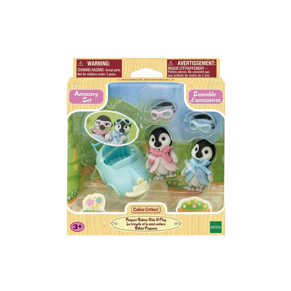 Calico Critters Penguin Babies ride 'n play