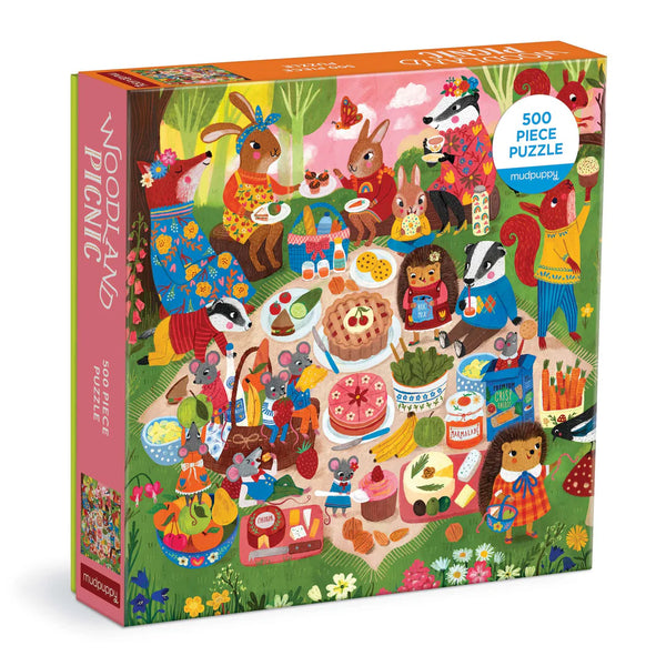 Woodland Picnic 500pc Puzzle